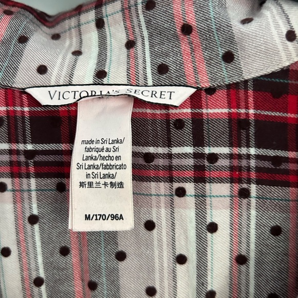 Victoria’s Secret Tartan Plaid Sleep Shirt - Picture 8 of 8